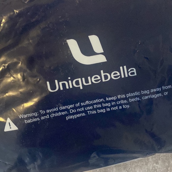 UNIQUEBELLA Women One Piece Swimsuits V Neck Tummy Control Bathing Suit, size L - Picture 4 of 7